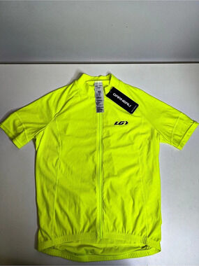 Garneau St-Etienne Jersey Men's Yellow Polyester Size Medium NWT